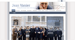 Desktop Screenshot of jean-vanier.org